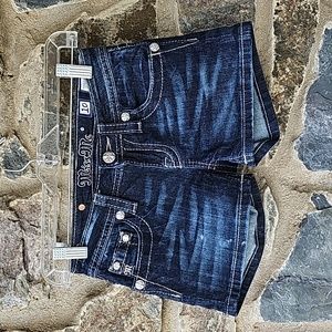 Miss Me girls denim shorts Sz 10